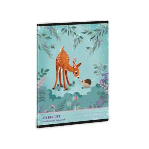 Caiet Ars Una My Secret Garden A5 cu un design drăguț cu cerb și arici - Ars Una