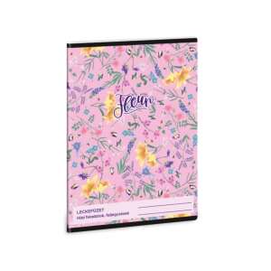 Caiet Fleur A5 cu design floral, 38 pagini, perfect pentru școală sau acasă - Ars Una