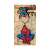 Brelok z gumy Spiderman 3D, 7 cm, czerwony i niebieski, Marvel Comics, na opakowaniu