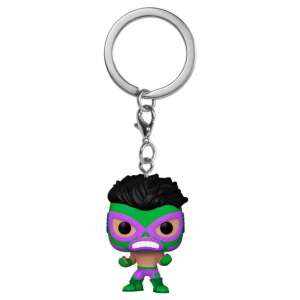Funko Pop Marvel Lucha Libre El Furioso Keychain - Funko