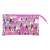 Minnie Mouse 3 compartment pencil case, pink with Minnie Mouse print