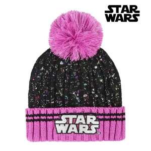 Star Wars black and pink knitted beanie with pom pom - Kids' Hat & Set