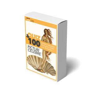 Quiz100 Famous Paintings Board Game, Multicolor, 3+ years 104815929 - Card Game