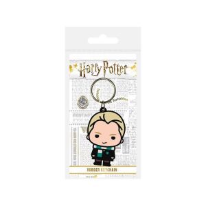 Harry Potter Chibi Malfoy Keychain, Draco Malfoy Rubber Keyring - Keychain