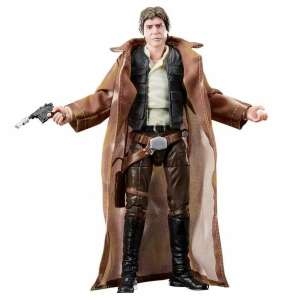 Star Wars The Black Series Han Solo 6 hüvelykes akciófigura, teljesen artikulált, blaster kiegészítővel - Hasbro