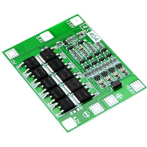4S Li-ion Akkumulátor BMS - 40A Védelem