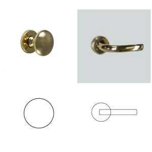 Márton sárgaréz WC gomb/kilincs, sárgaréz ajtókilincs, WC lehúzógomb, fürdőszobai vasalat - Gomboss