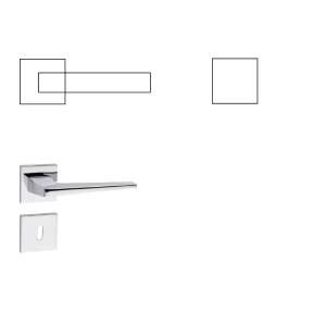 London (Flake) BB Knopf/Türknauf aus glänzendem Chrom 104820877 - Forme