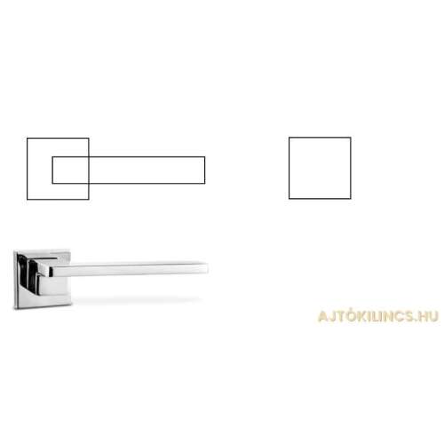 Sorrento Satén chróm povrch WC Tlačidlo/Rukoväť 104820947