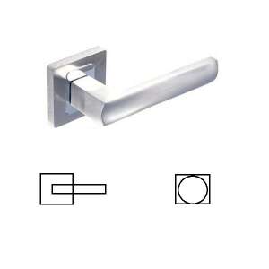 Maffia Négyzetrozettás Szatén Króm Felület WC Gomb/Kilincs 104820979 - Domino