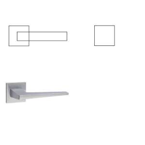 London (Vločka) Saténový chrómový povrch WC gombík/rúčka 104820984 - Výstavba&Renovácia