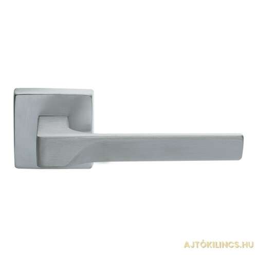 Flash Olasz Négyzetrozettás Szatén Króm Felület BB door handle