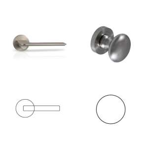 Mantis Satén chrómový povrch BB Tlačidlo/Rukoväť 104821028 - Výstavba&Renovácia