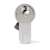 Titán K1 cylinder lock, 30/40 satin chrome finish, keyhole