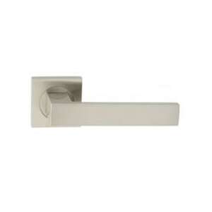 Matrix Qubik QR M9 Satin Chrome Door Handle - Domino Door Knobs & Handle