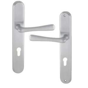 Pinocchio/Elegantná bezpečnostná saténová chrómová rukoväť/pár rukovätí 92 PZ 104821295 - Gule a kľučky dverí