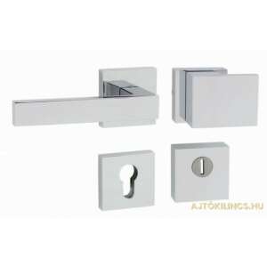 Quadratischer Sicherheits Türknauf/Türknauf aus mattem Chrom quadratisch PZ 104821303 - Türknäufe & Türklinken