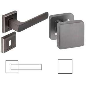 Maffia Quadratd Anthrazit/Graphitgrauer BB Knopf/Türknauf 104821387 - Tür