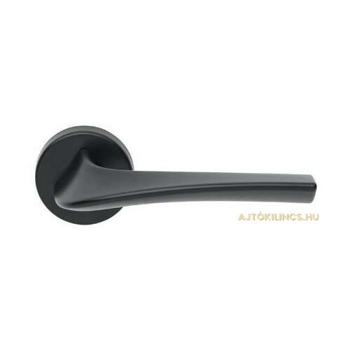 MASTER Italian Black Round Door Handle WC