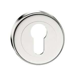 Rozeta okrągła (Cecil Giulia) Stal nierdzewna Inox PZ Osłona zamka dolna górna 104821633 - Drzwi