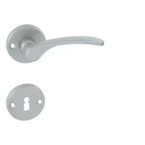 Kľučka dverí Lana strieborno sivá PZ, moderná kľučka - Gule a kľučky dverí