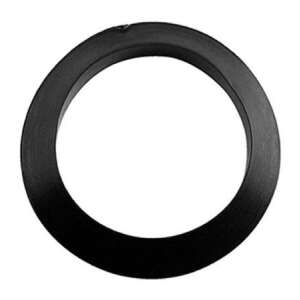Kunststoffscheibe 16 mm Schwarz