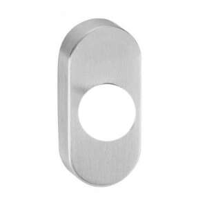 Balkónové dvere talianske oválne..chróm matný..deka 30X65X12 F/16 104821694 - Perfekto Gule a kľučky dverí