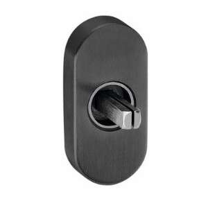 Erkélyajtó Olasz Ovál..Fekete..Takaró 30X65X12 F/16 104821696 - Perfekto