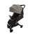 Pepita Molly compact sport stroller with adjustable footrest and backrest, grey