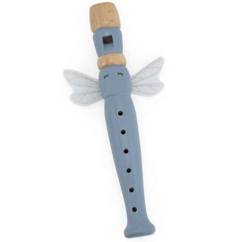 Label Label fa furulya, kék, szitár, gyerekeknek, hangszer