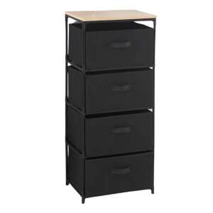 Intenso 4 Fiókos Szövet Komód - 40x90cm