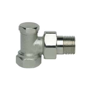 NERO Italia Radiátor Sarok Szelep - Visszatérő - 1/2"