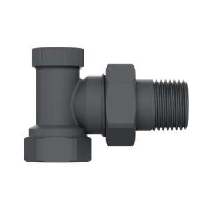 NERO Italia Radiátor Sarok Szelep - Visszatérő - 1/2"