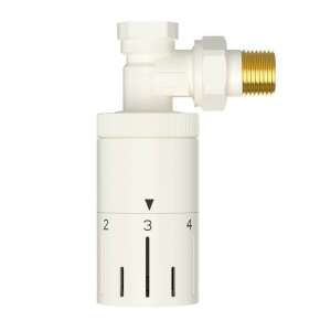 NERO Italia Termosztatikus Radiátorszelep - Sarok - 1/2"