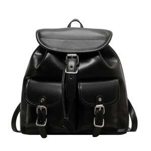 Rucsac Dollcini Casual Rucsac Retro Femei Rucsac Versatil Casual Geantă de cumpărături 443225 Negru