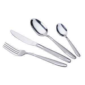 Bachmayer BM-2438 24 darabos evőeszköz készlet, rozsdamentes acél, modern dizájn - Evőeszköz készlet