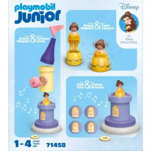 Playmobil Junior - Disney Belle Zene Játéktorony - 7 elem
