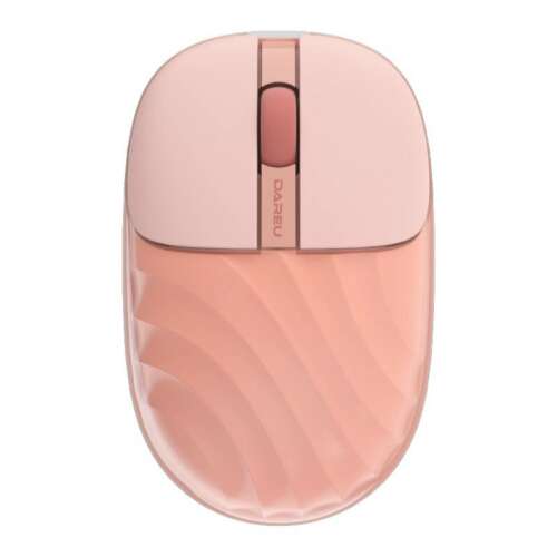 Dareu LM135D Wireless Mouse, Pink, top view