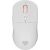 Pohľad zhora na bielu bezdrôtovú hernú myš Natec Zircon XIII