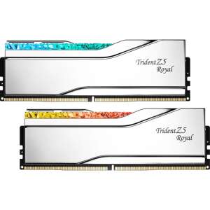 G.Skill Trident Z5 Royal 48GB DDR5 RAM készlet (2x24GB) - Ezüst RGB világítással - G. Skill