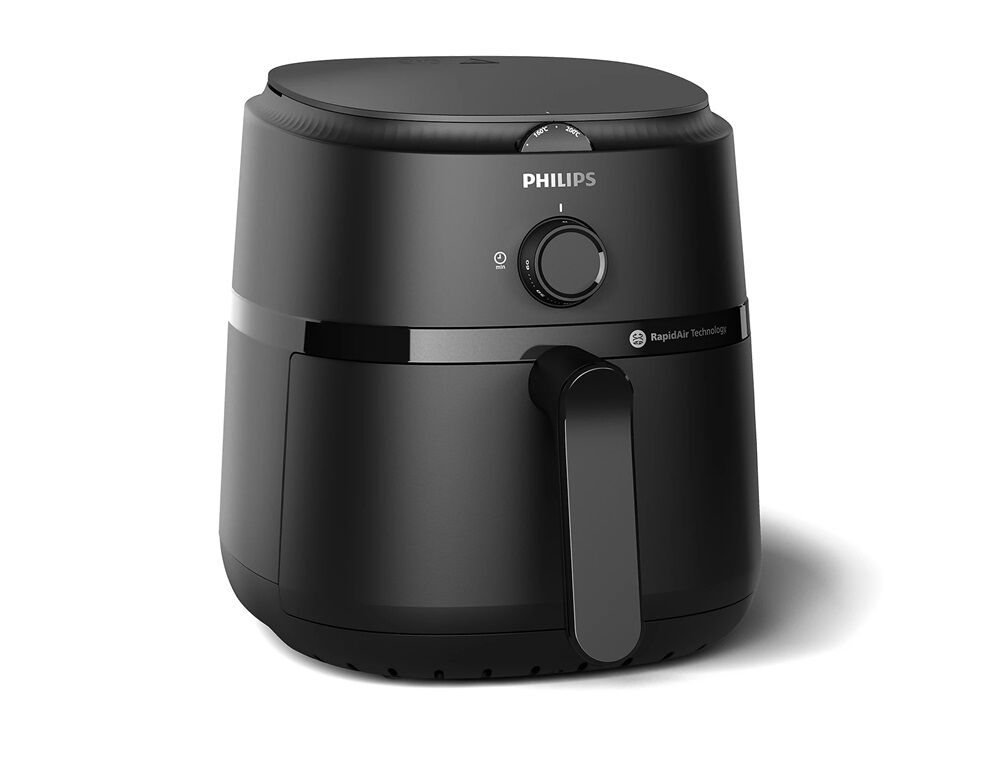 Philips NA120/00 Series 1000 Forrólevegős sütő 1300W, Fekete