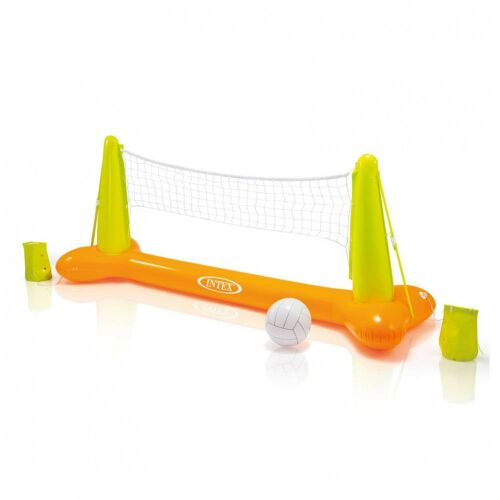 Felfújható hálótartó + háló + röplabda a medencéhez, Intex  238 x 64 x 91 cm 128083721