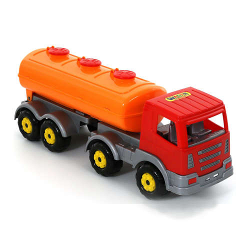 Polesie játék Benzinszállító autó 48cm #piros-narancssárga 30476687