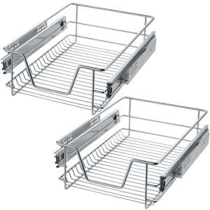 2 Telescopic Kitchen & Bedroom Drawers 104836940 - Kitchen storage rack