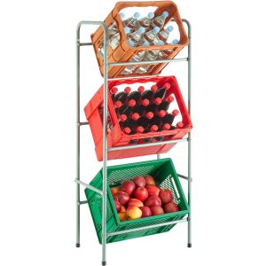 3-crate beer crate stand 134461233 - Kitchen storage rack