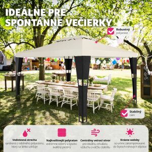 Garden Gazebo Mona 3 x 4 m 112425055 - Garden Gazebo