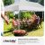 TecTake Viola Folding Gazebo 3 x 6 m with 2 Side Panels 135208659