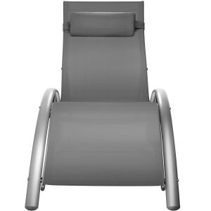 TecTake - Plážové Ležadlá - 2 ks - Hliníkové 118406847