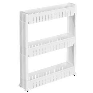 Praktyczny Wózek Kuchenny - 3 Półki - 54x12x71cm 104838862 - Przechowywanie i sortowanie