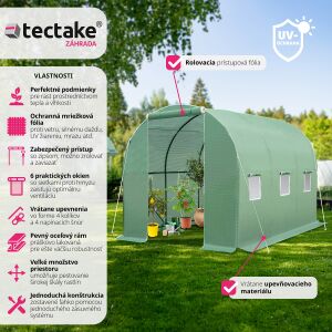 Záhradný fóliovník, oblúk 112437730 - Záhradnícke fólie